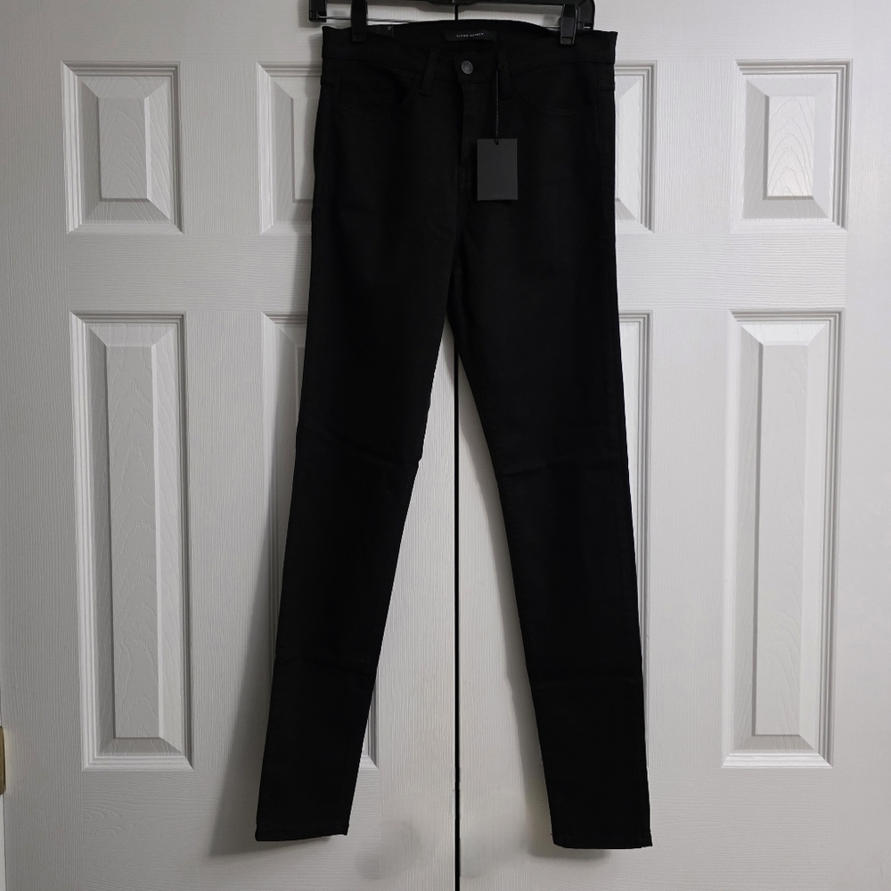 Flying Monkey Mid Rise Skinny Stretch Jeans Black Women's Size 27 NWT - Picture 6 of 11
